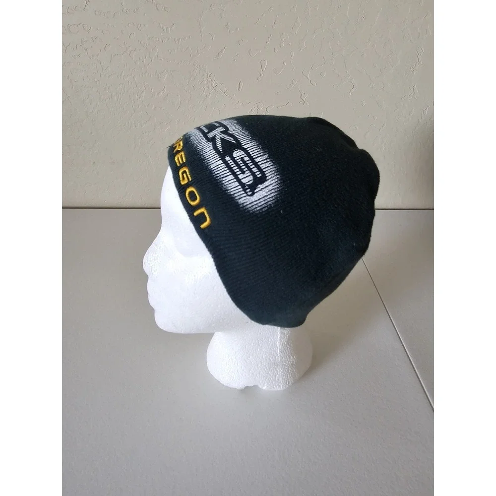 Oregon Ducks Youth Knit Beanie Hat‎ Green Winter Cap NCAA Football